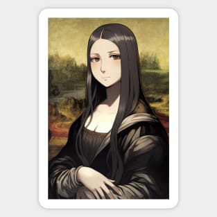 Mona Lisa - Anime Wallpaper Sticker